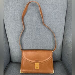 Gucci Vintage Supple Brown Leather Shoulder
Bag 1960 MOD